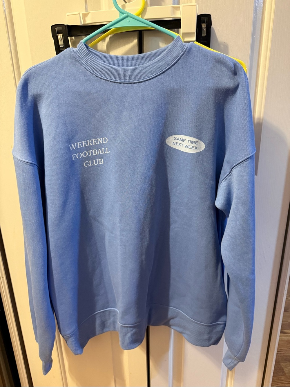 Wild Fable Oversized XXS Weekend Football Club Sweatshirt